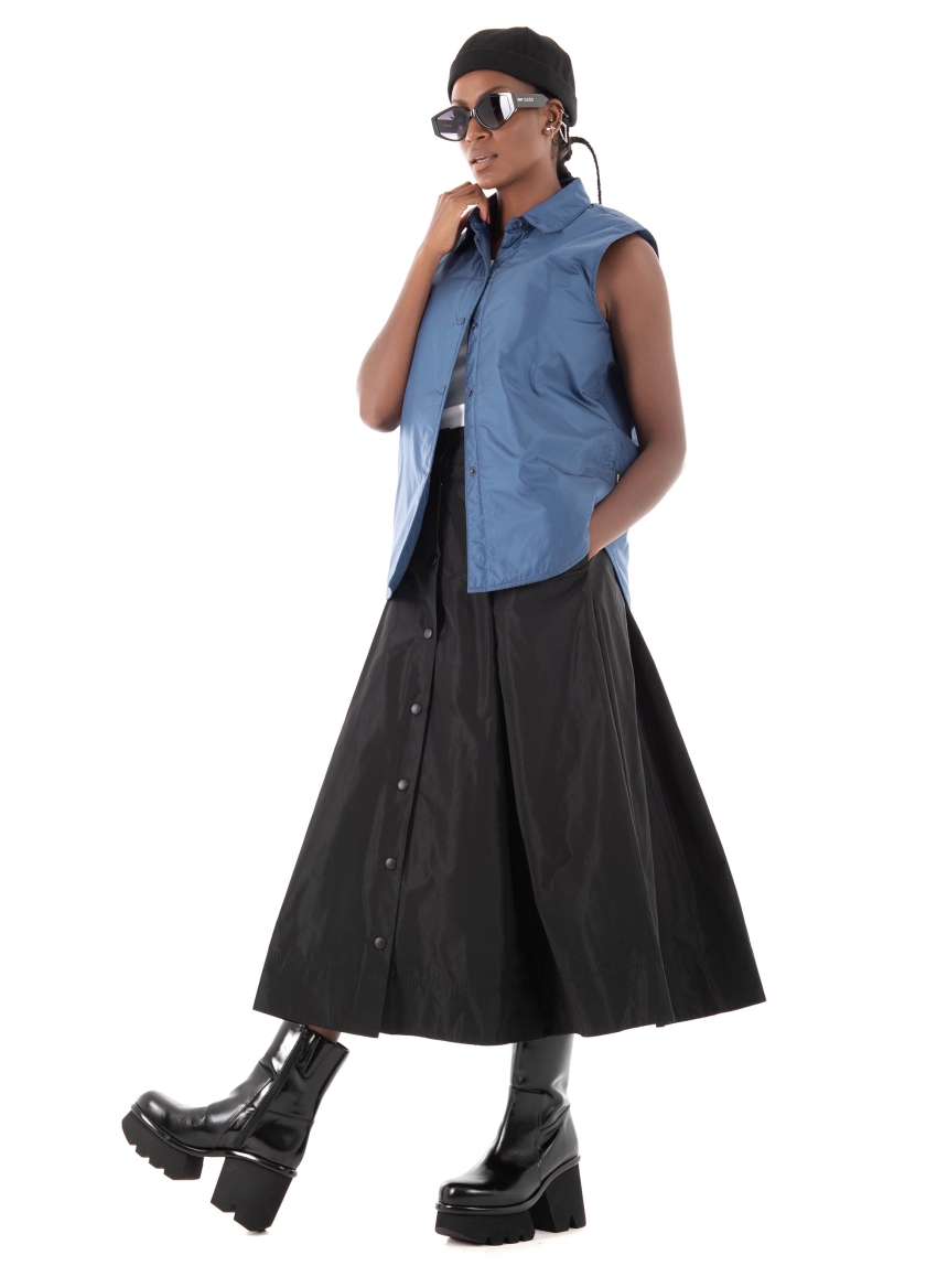 Aspesi Nylon Gilet - Blue