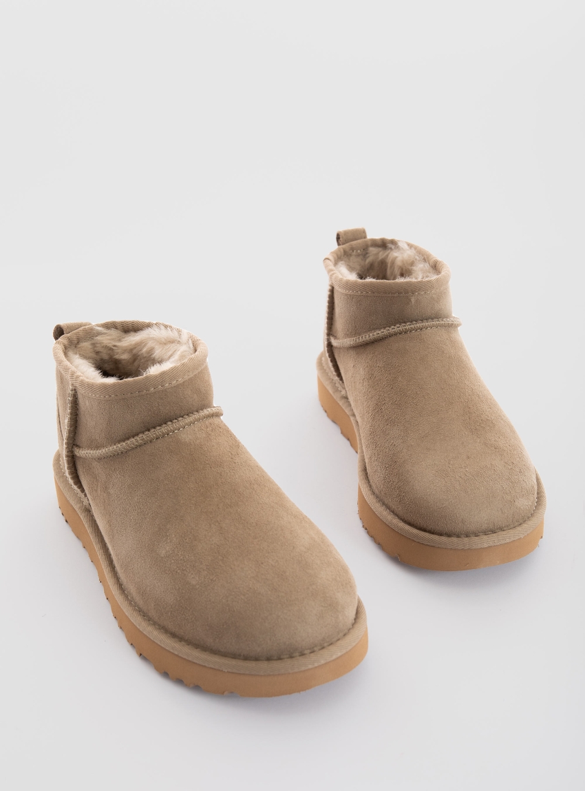 UGG Classic Ultra Mini Ankle Boots - Antilope