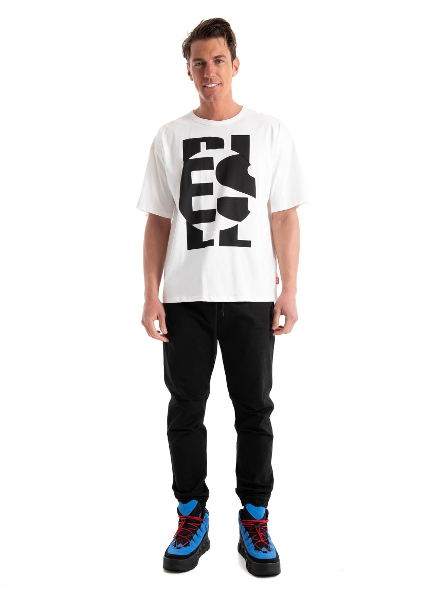 Diesel T-BOXT-CIRCLE T-SHIRT - Off White