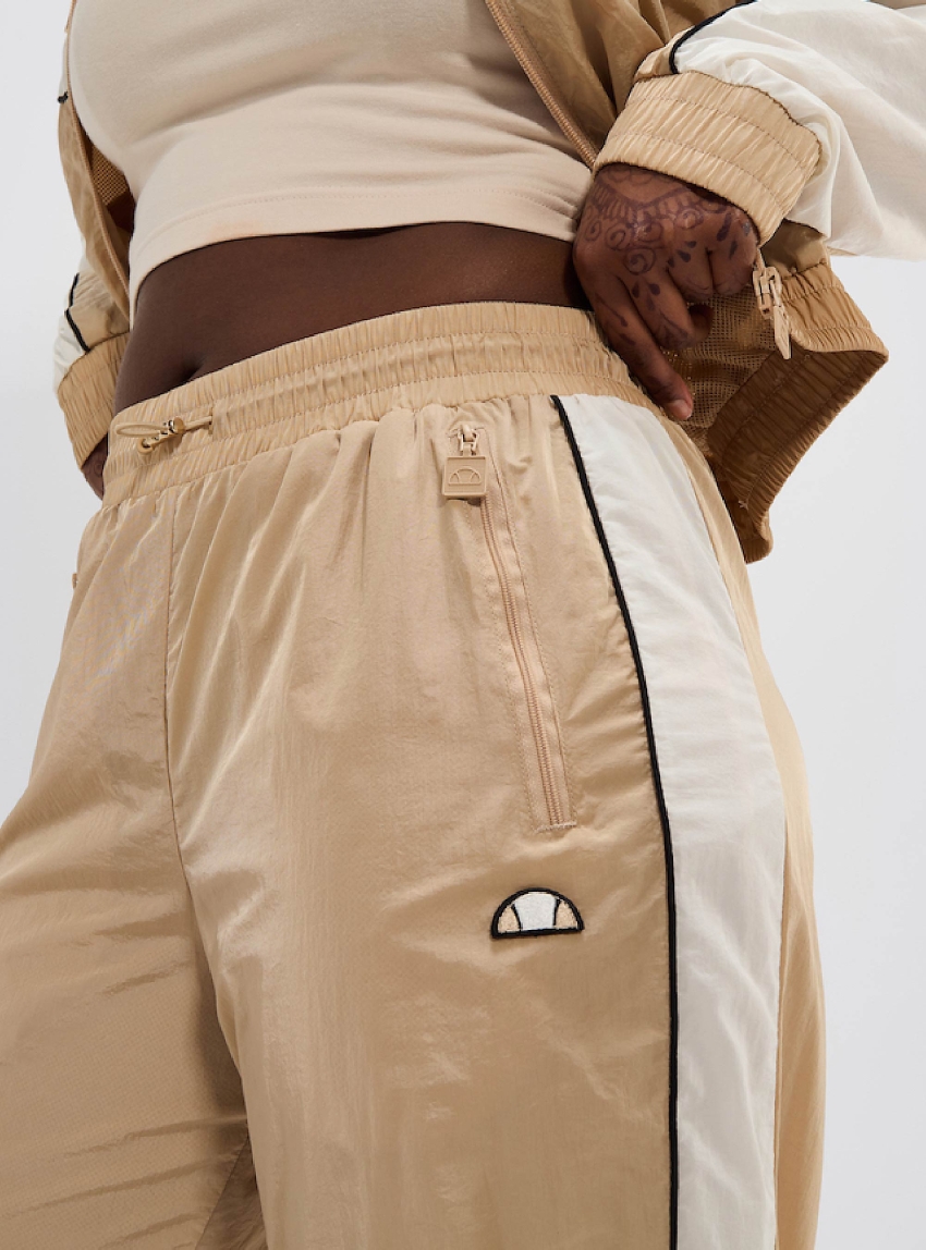 Ellesse Zipp Track Pants - Beige