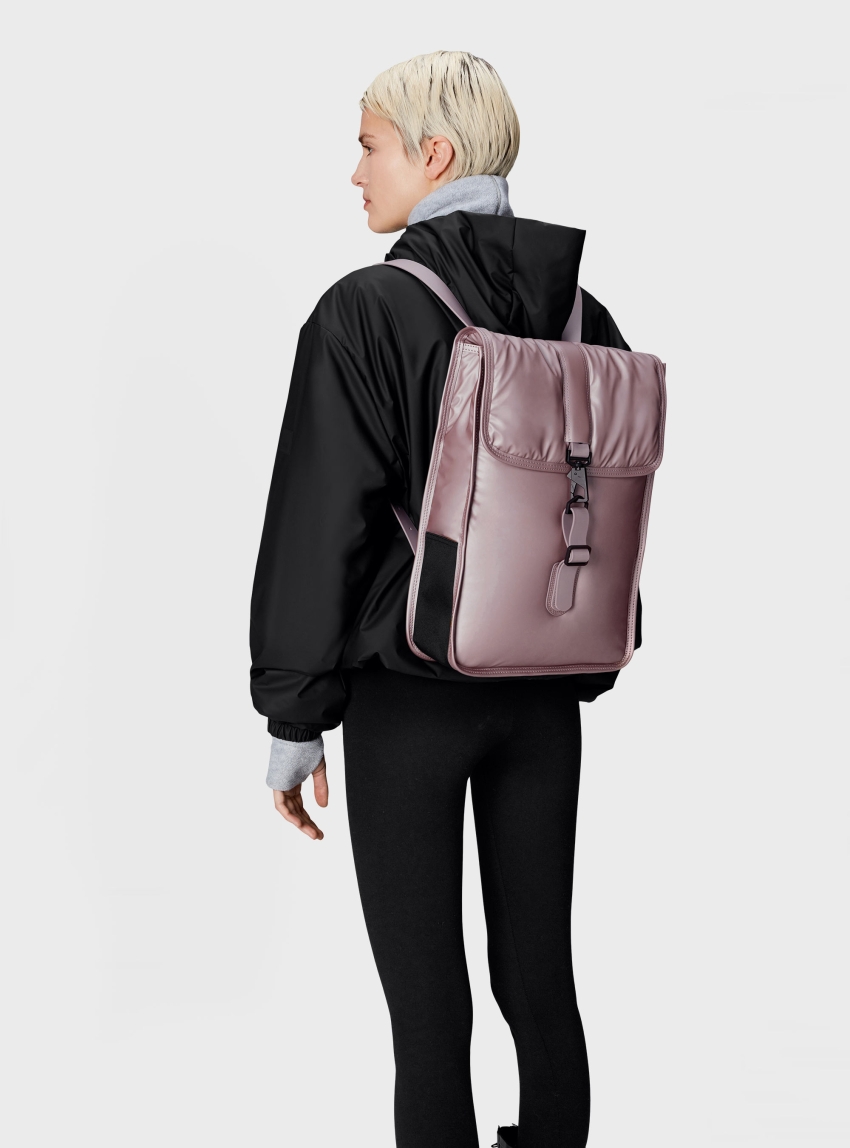Rains Puffed Backpack Mini - Pale Pink