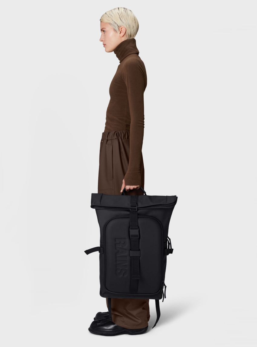 Rains Texel Moulded Backpack - Black