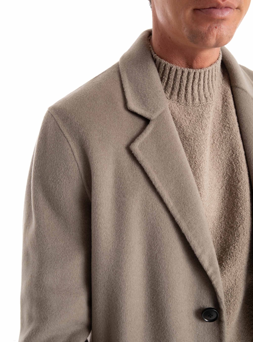 Drykorn Casual Coat Skolan - Brown