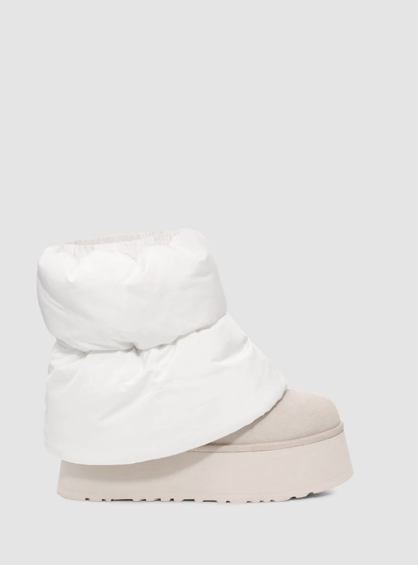 UGG Classic Mini Dipper Puffer - White