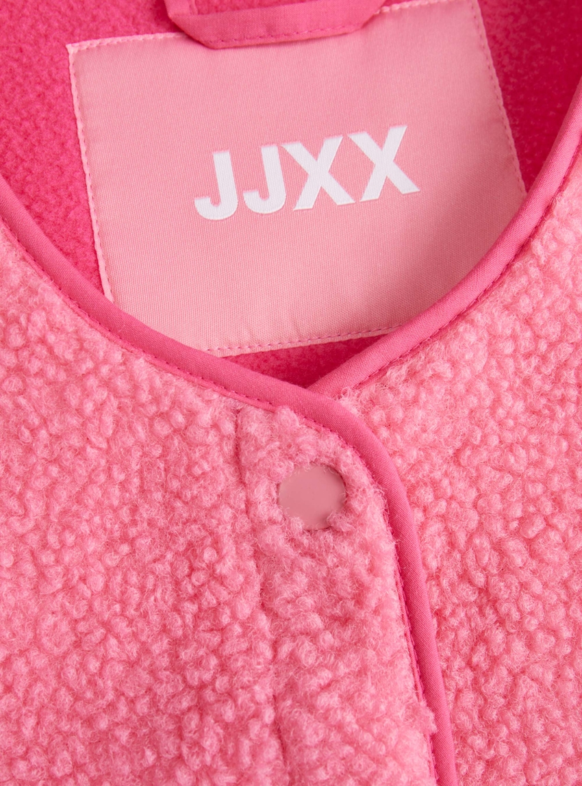 JJXX Vera Teddy Vest - Hot Pink