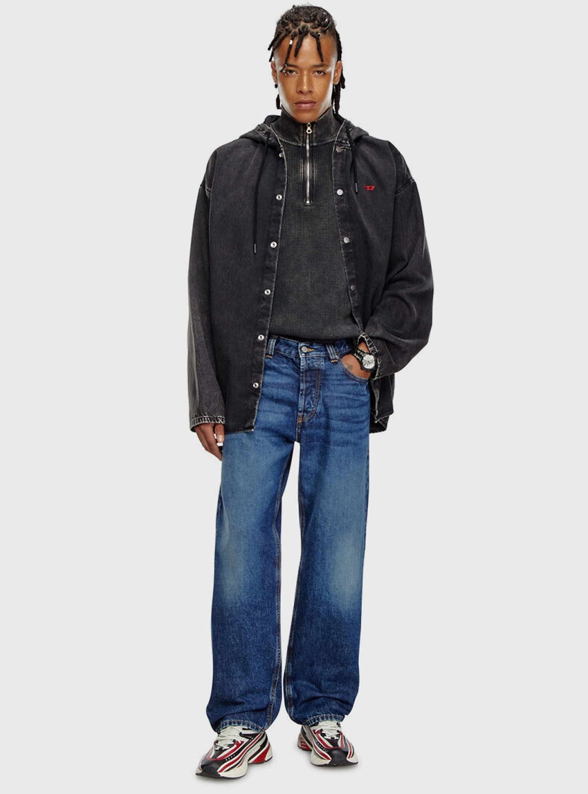 Diesel 2010 D-Macs Regular Fit Jeans - Dark Aged Denim