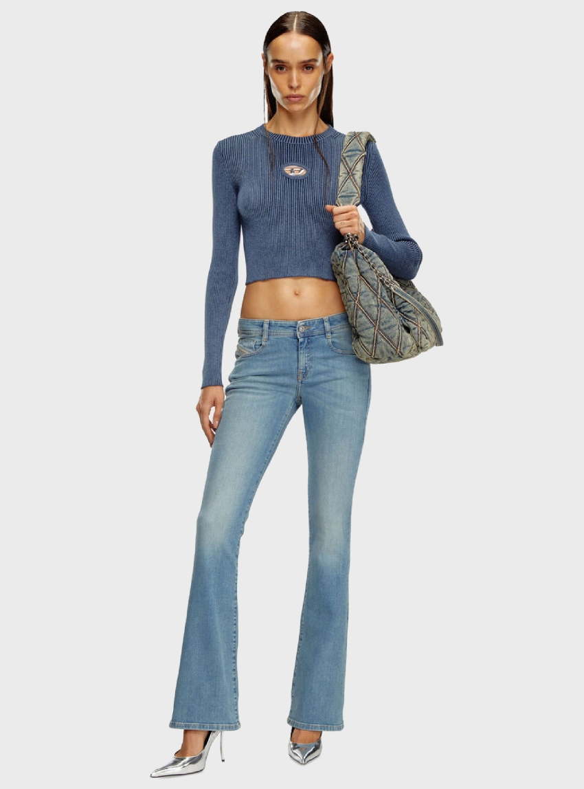 Diesel 1969 D-Ebbey Bootcut Jeans - Medium Aged Denim