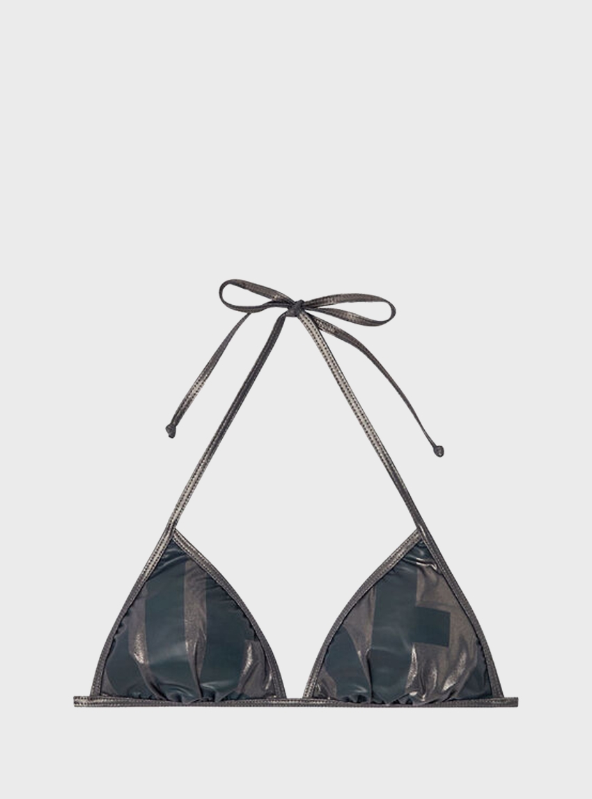 Diesel Sees-A-D-Core Bikini Top - Grey