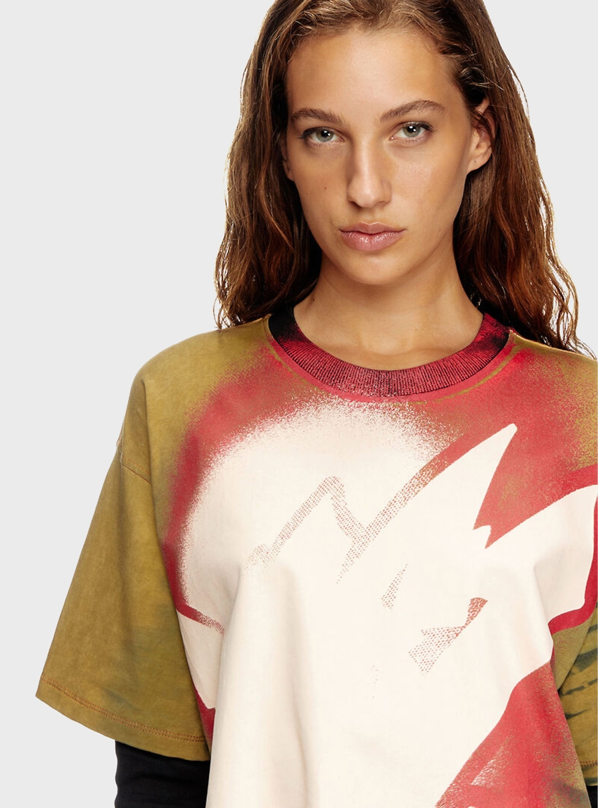 Diesel D-Fanty Dress - Olive