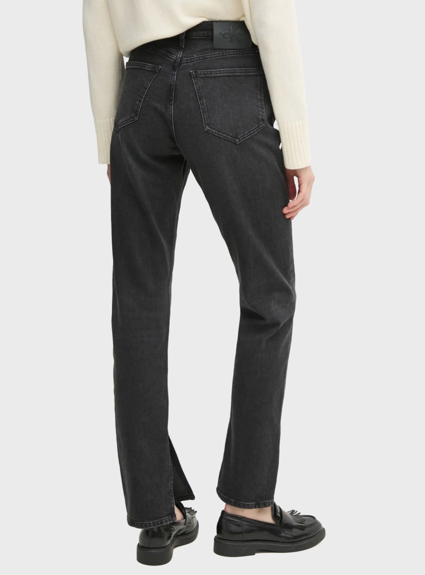 Calvin Klein Slim Stright Jeans - Black