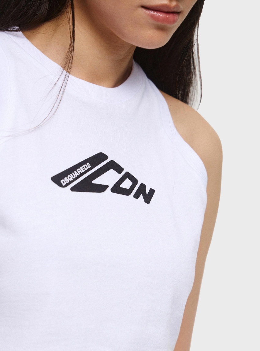Dsquared Icon New Generation Tank Top - White