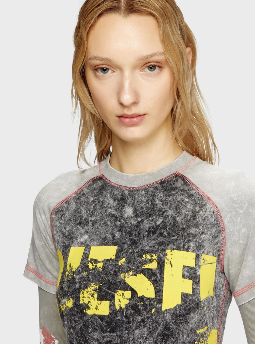 Diesel D-Buxt-Q1 Dress - Grey