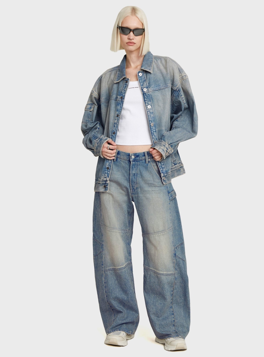 G-Star Bowey 3D Extreme Carpenter Loose Jeans - Dark Aged Denim