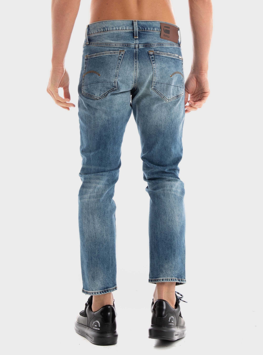 G-Star 3318 Regular Tapered Jeans - Dark Aged Denim