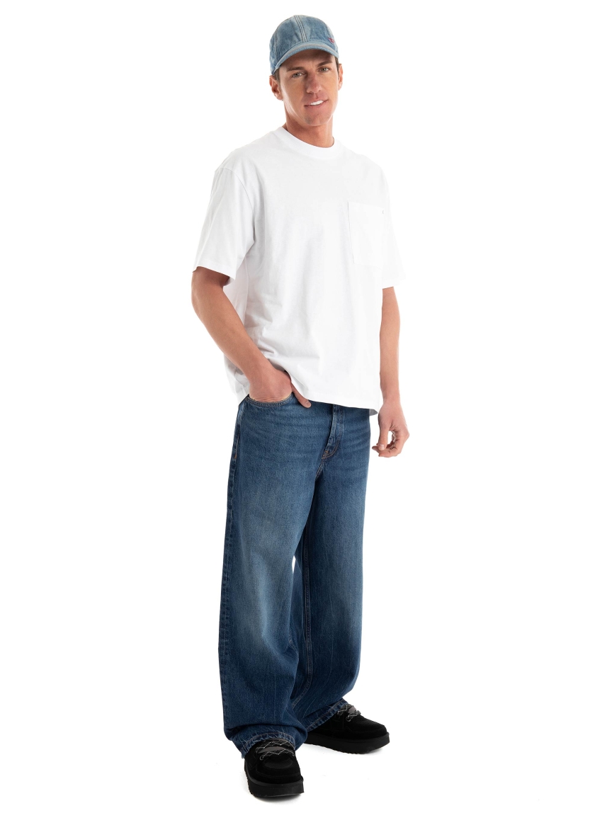 Jack & Jones Jcoconcrete Pocket Tee - White