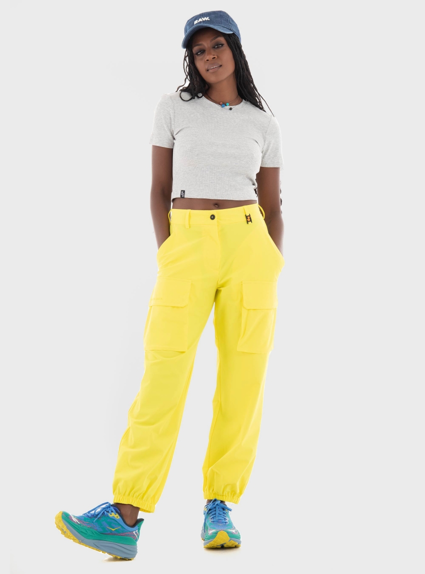 Only Betty O-Neck Short Top - Light Grey Melange