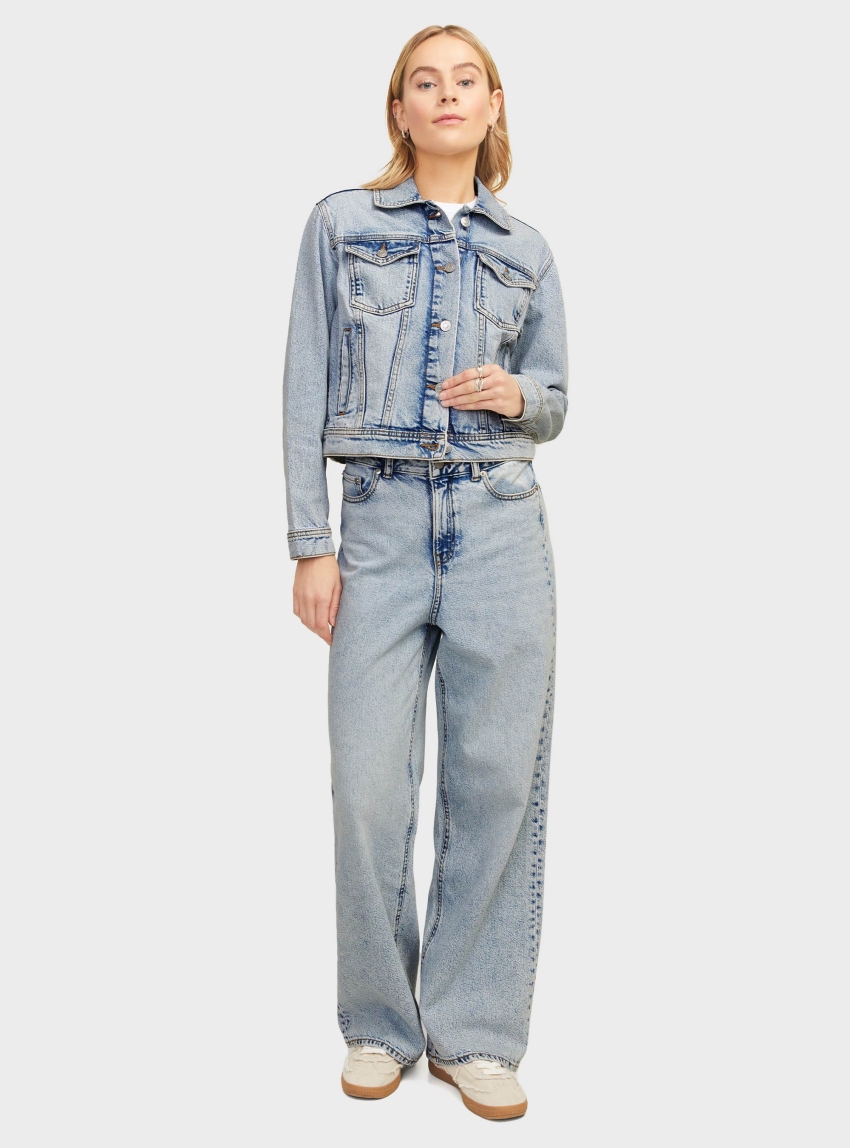 JJXX Alys Classic Denim Jacket - Light Aged Denim