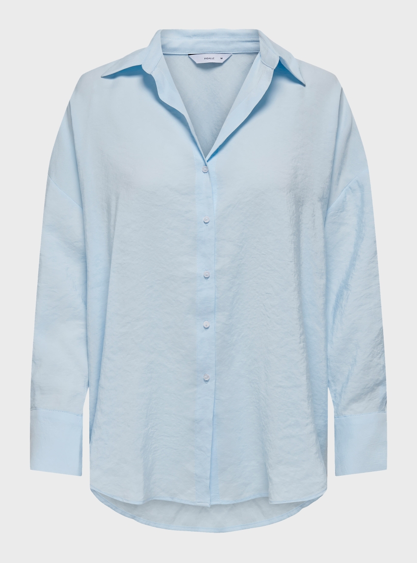 Only Zazima Loose Shirt - Light Blue