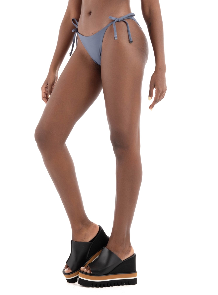 Calvin Klein Tie Side Bikini Bottoms - Grey