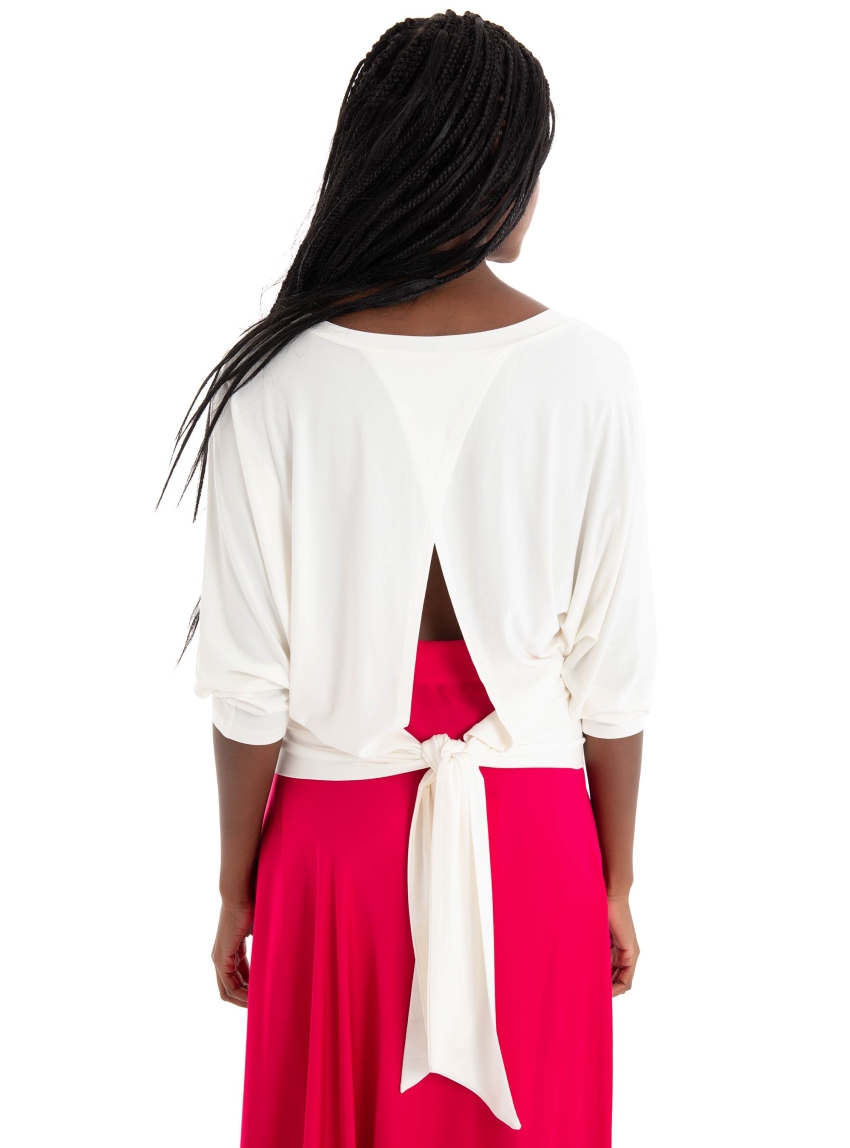 Ioanna Kourbela 'Flexible Mind' Top - Off White