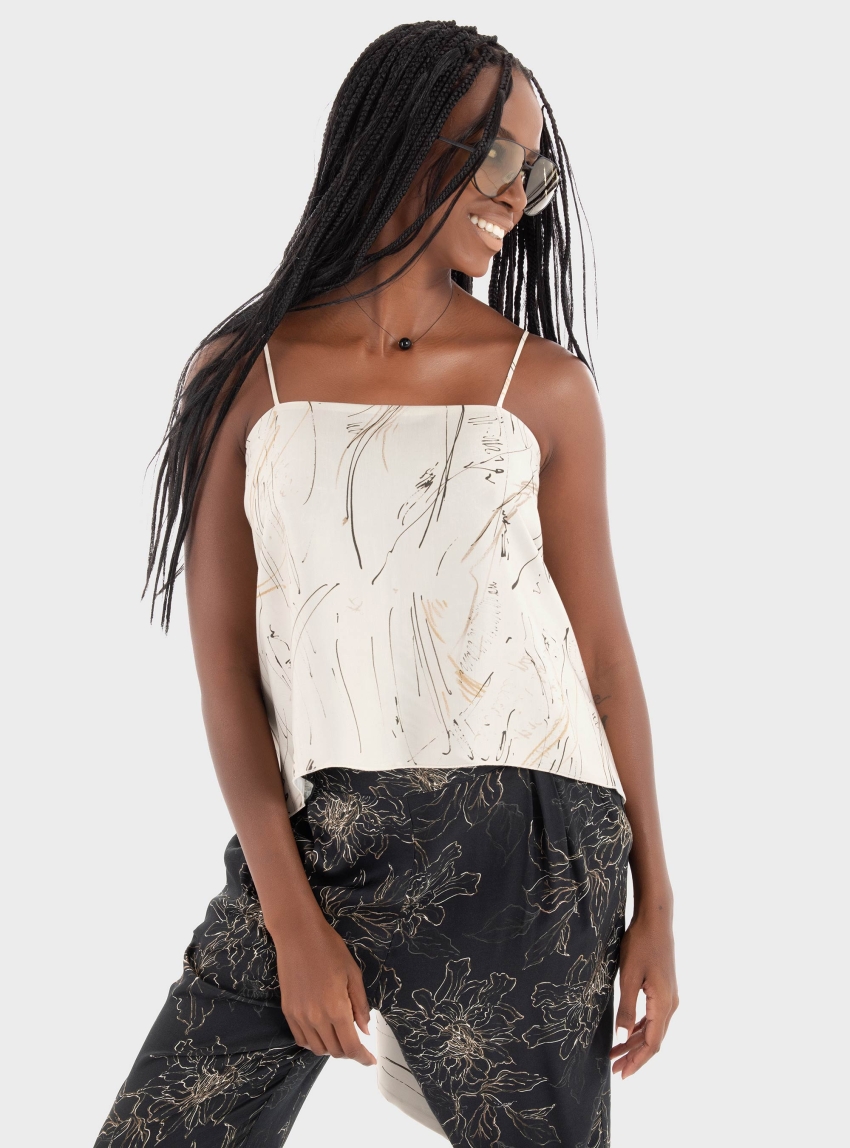 Ioanna Kourbela 'Ikebana Shape' Top - Black