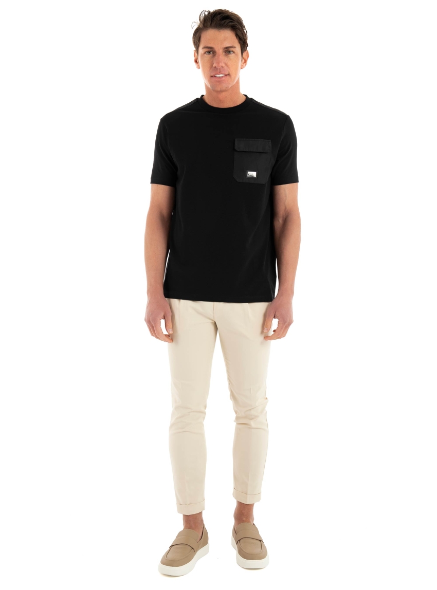 Karl Lagerfeld Crewneck T-Shirt - Black