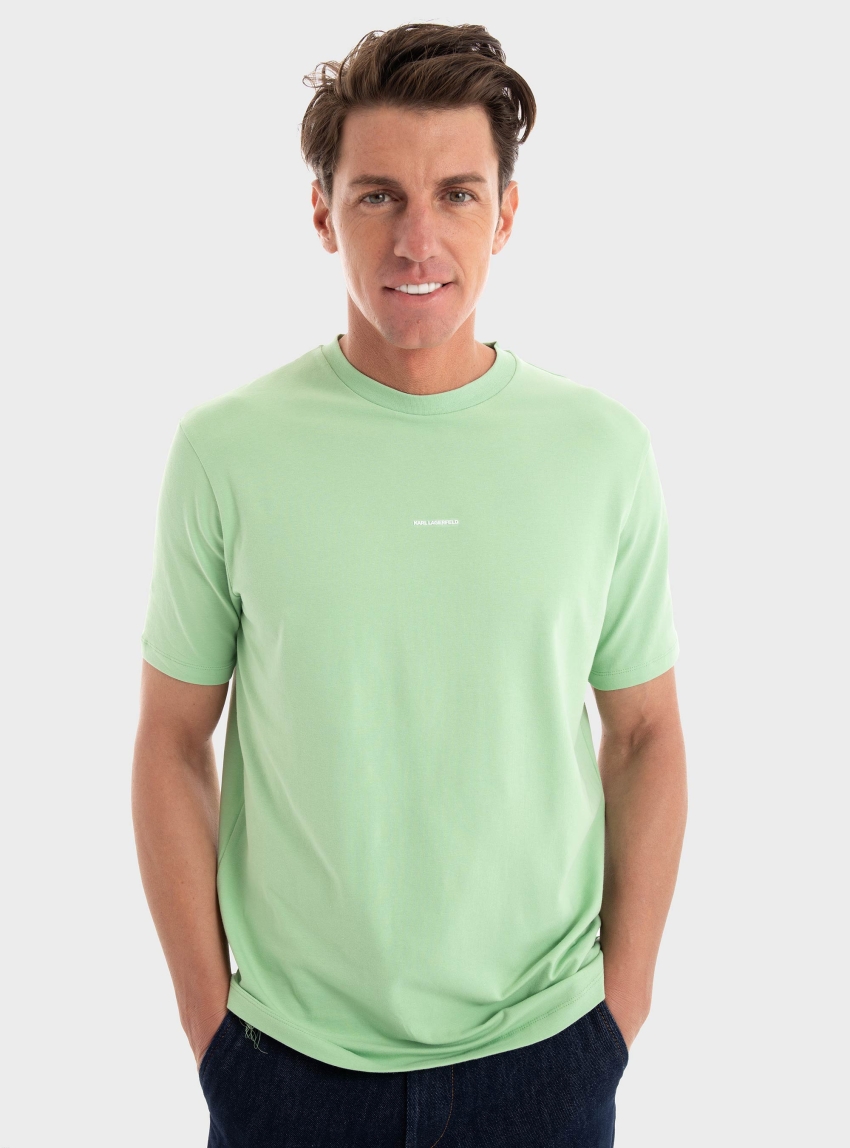 Karl Lagerfeld Crewneck T-Shirt - Pale Green