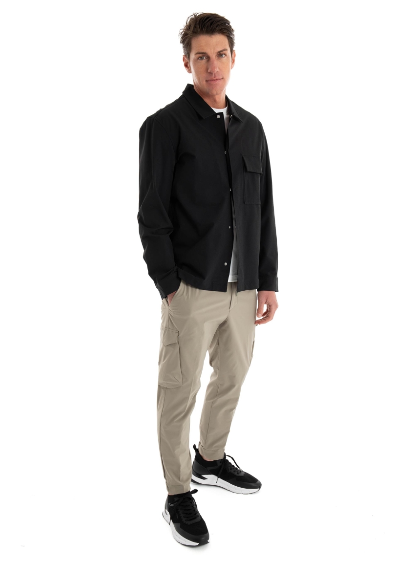 BOSS Tapered Fit Trousers T_Urbanex-CargoLight - Olive 