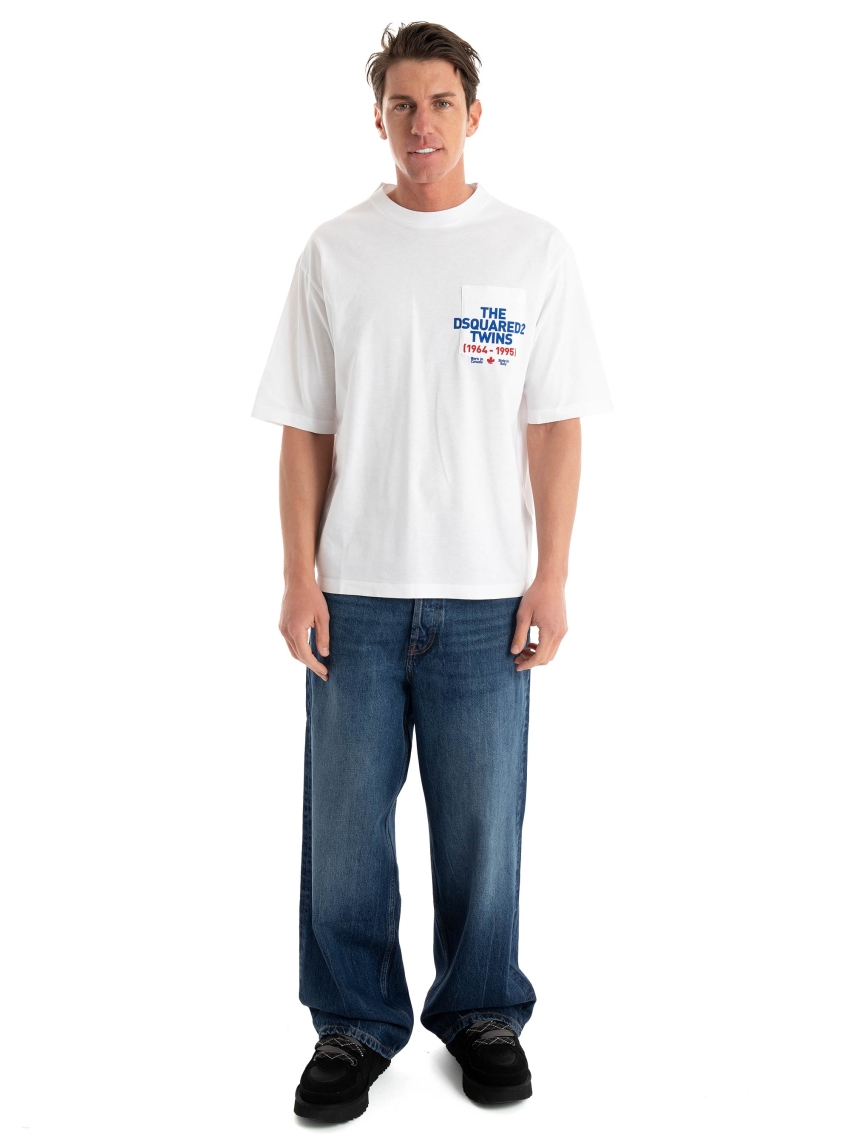 HUGO Loose Baggy Fit Jeans HUGO 258 - Dark Aged Denim