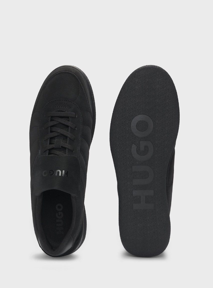 HUGO Foldover Tongue Trainers Riven_Tenn_nupu - Black