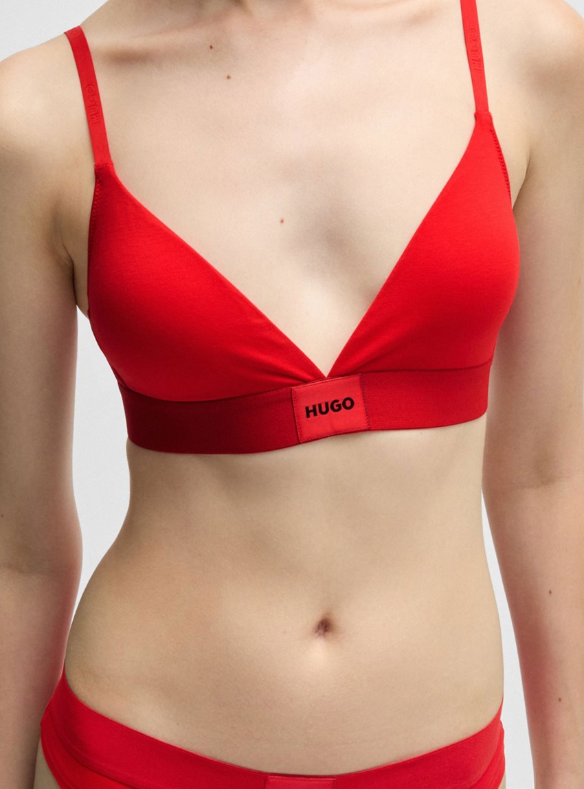 HUGO Triangle Bra TRIANGLE RED LABEL - Red