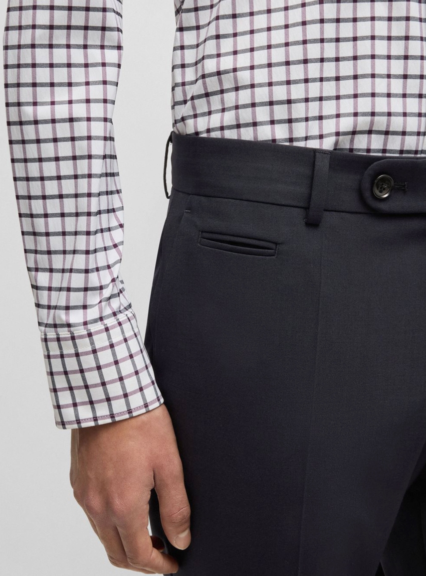 BOSS Slim Fit Trousers H-Genius-DTL-WG-251 - Dark Blue