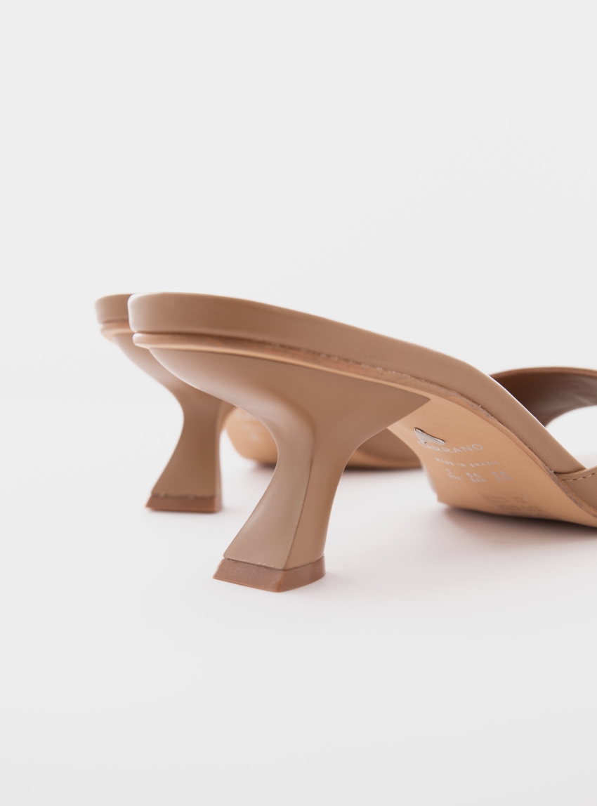 Carrano Heel Sandals - Light Brown