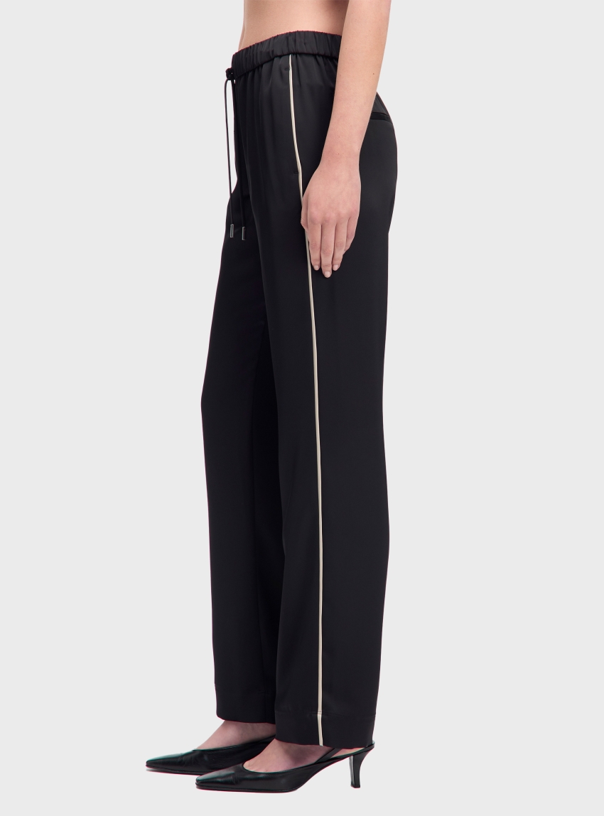 Calvin Klein Tech Satin Pants - Black