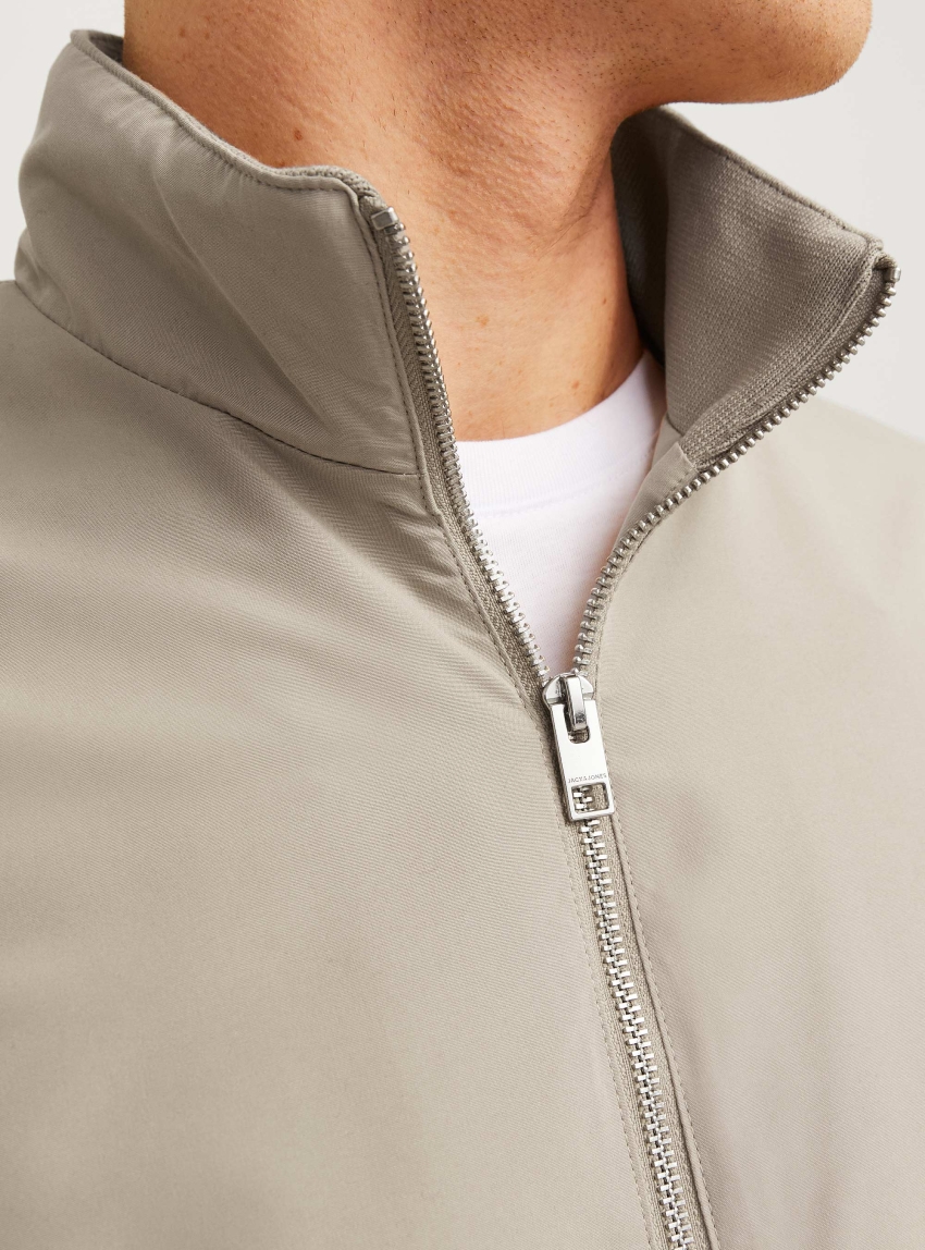 Jack & Jones Rush Harrington Bomber - Light Beige
