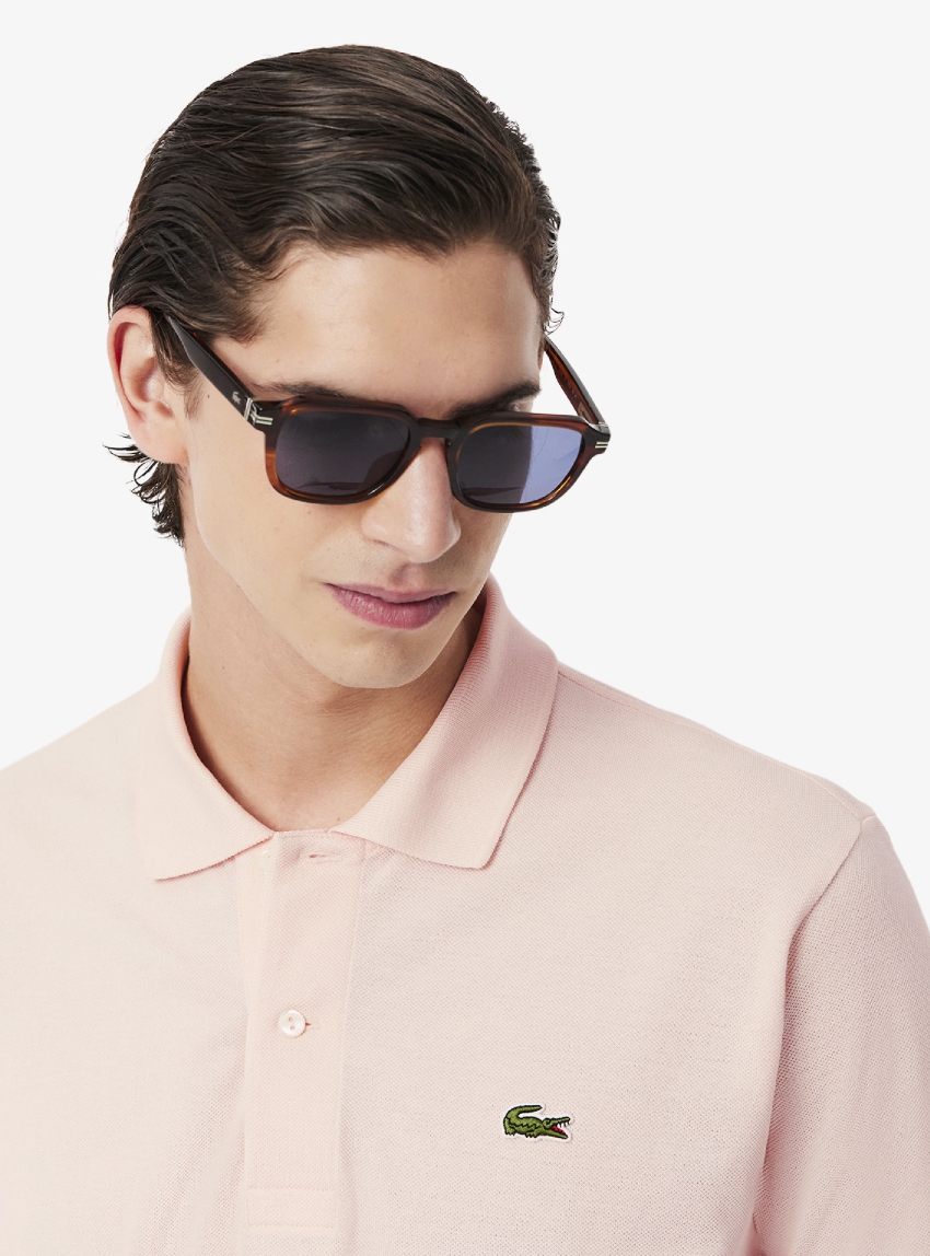 Lacoste Classic Fit Original L.12.12 Polo Shirt - Pale Pink