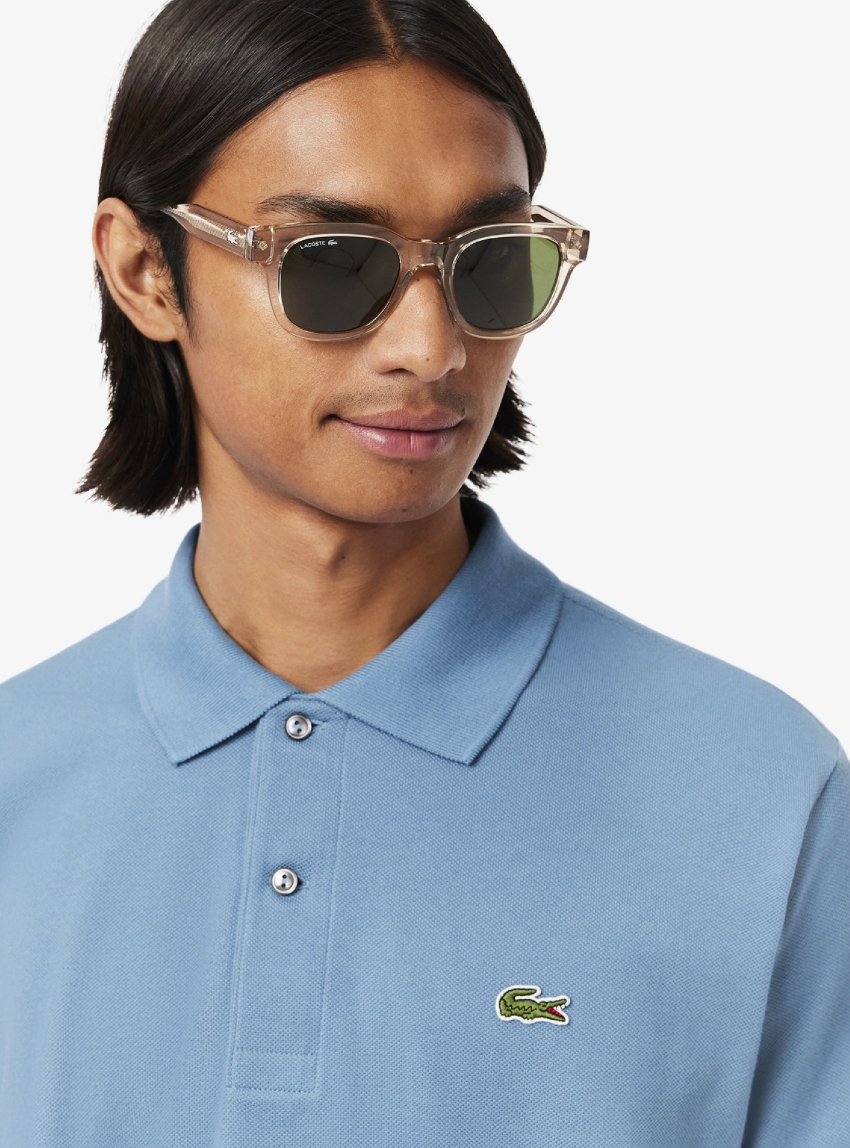Lacoste Classic Fit Original L.12.12 Polo Shirt - Steel Blue