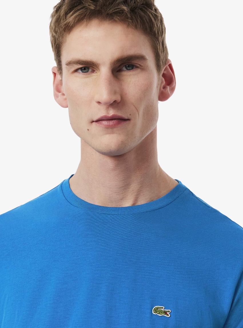 Lacoste Pima Cotton Jersey Crew Neck T-Shirt - Dark Turquoise