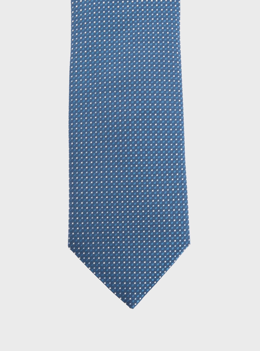 BOSS Silk-Blend Tie H-TIE 7,5 CM-222 - Dark Blue