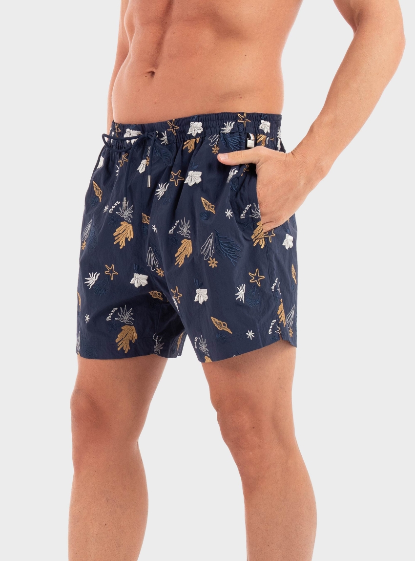 BOSS Swim Shorts Callas - Navy