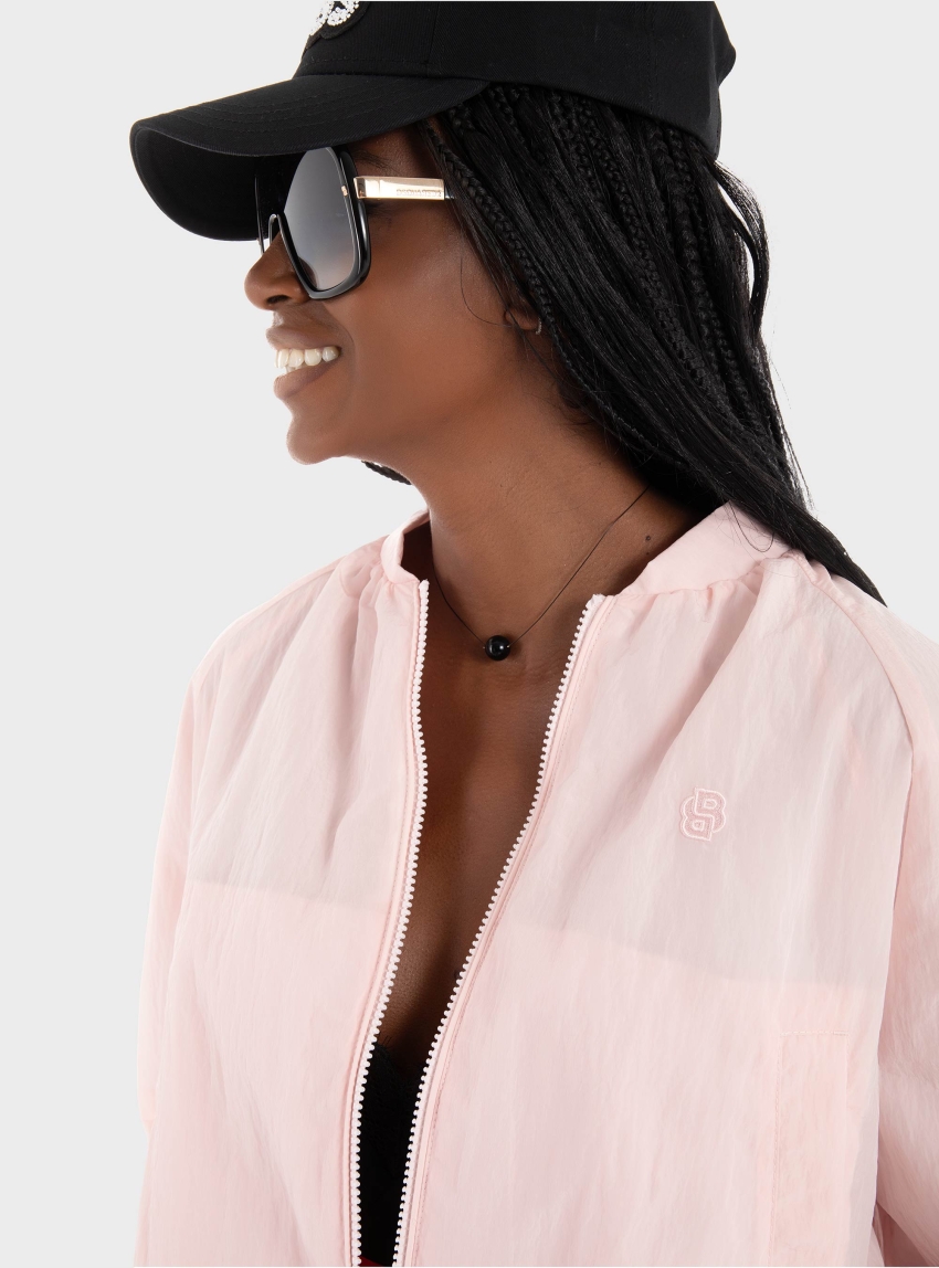 BOSS Regular Fit Jacket PLONTI - Pale Pink