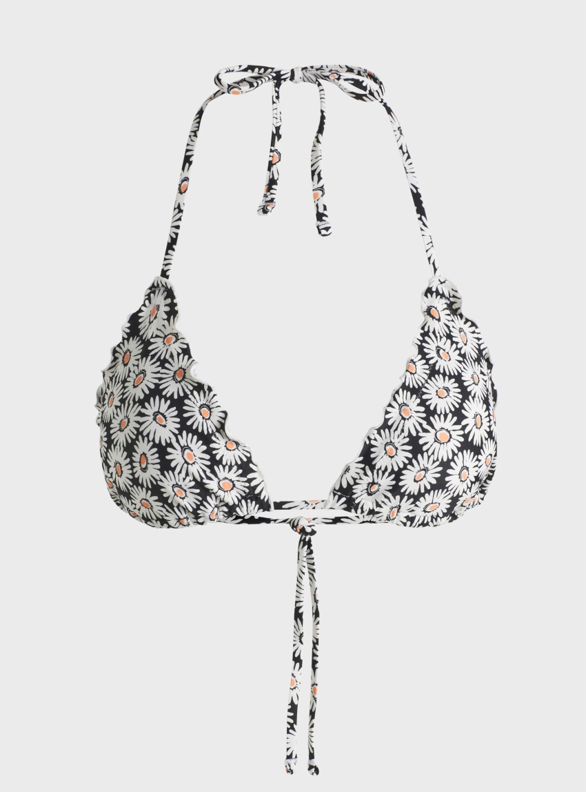 HUGO Triangle Bikini Top RUFFLE TRIANGLE - Multi Colors