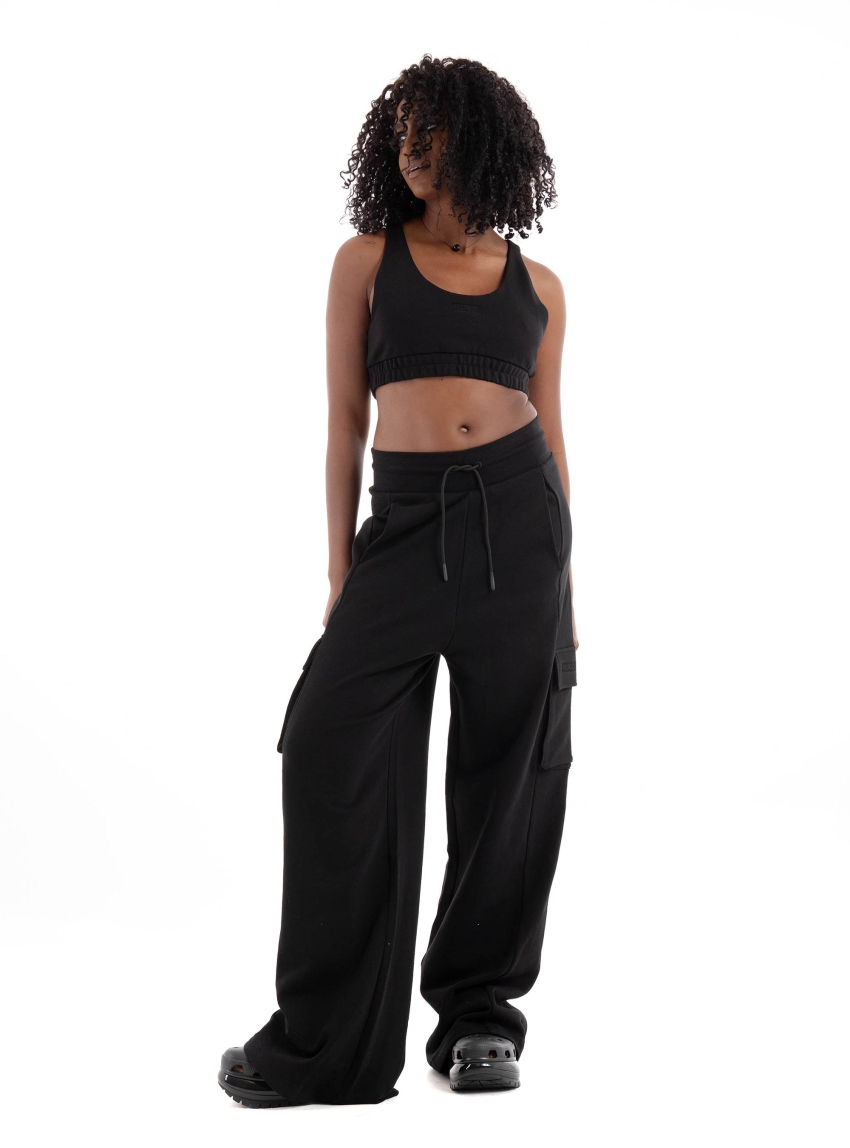 HUGO Top Dulie_B - Black