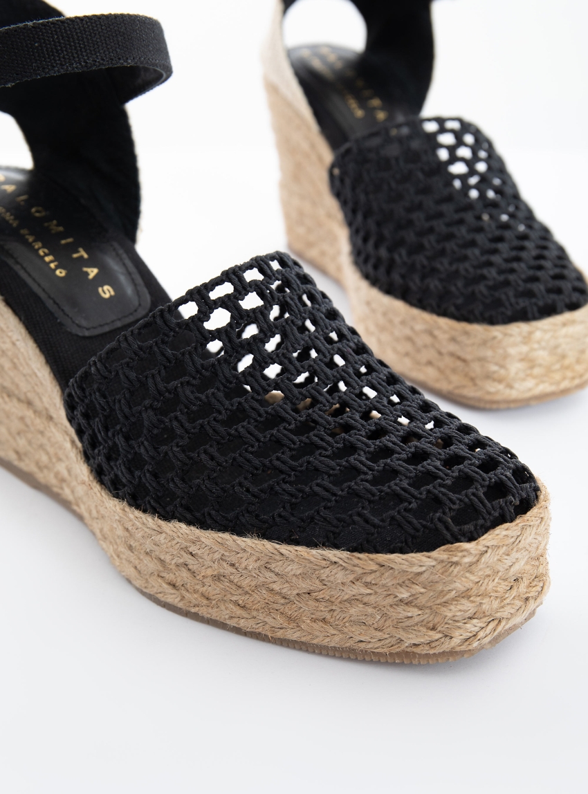 Palomitas by Paloma Barceló Carina Espadrilles - Black