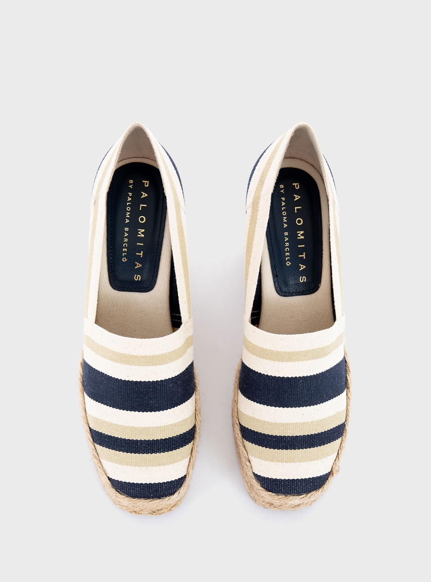 Palomitas by Paloma Barceló Minori Espadrilles - Navy