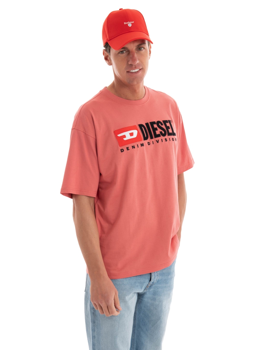 Diesel T-Boxt-Div T-Shirt - Coral
