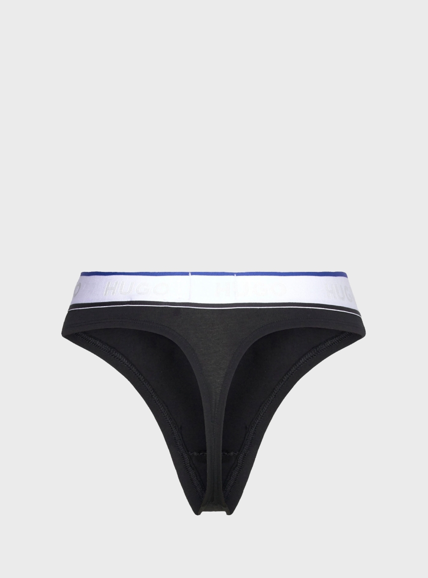 HUGO Thong BLUE - Black