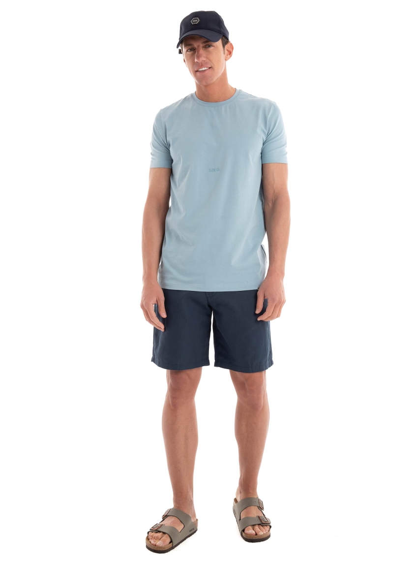 Selected Regular-Miles Sun Shorts - Blue