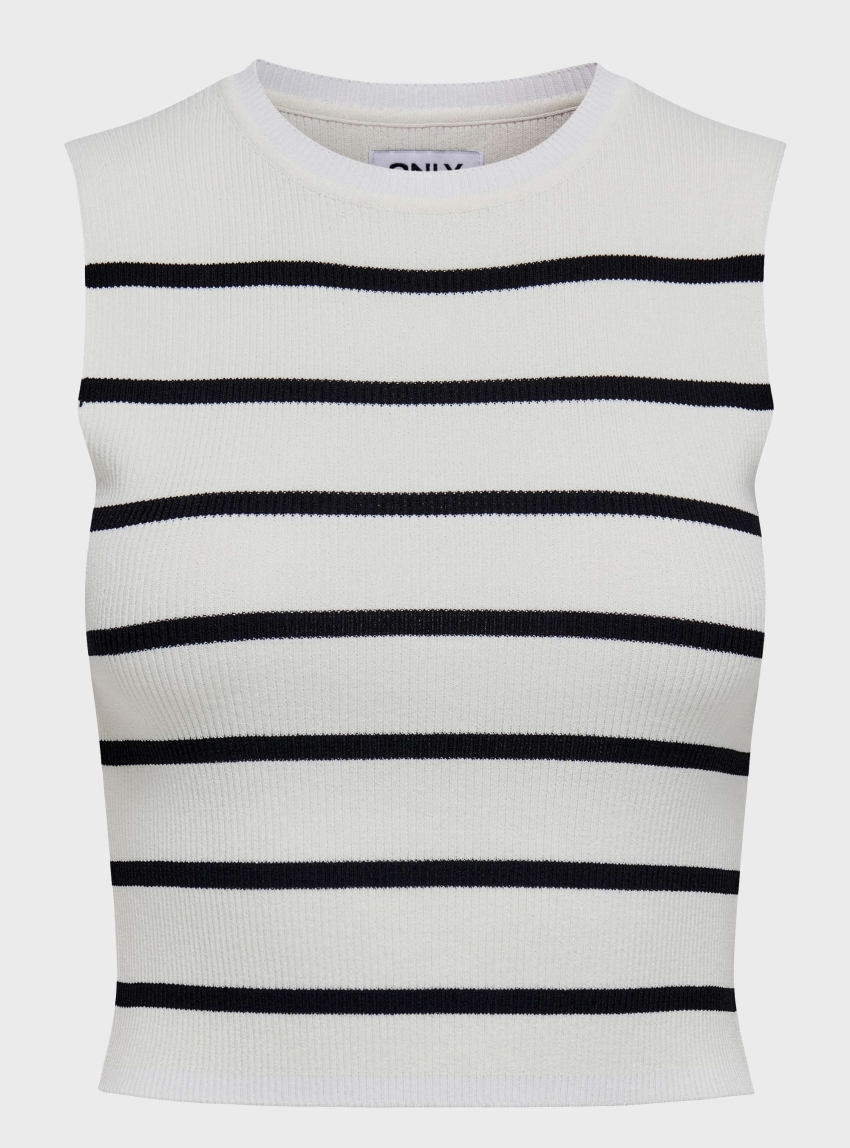 Only Majli Knitted Top - Off White