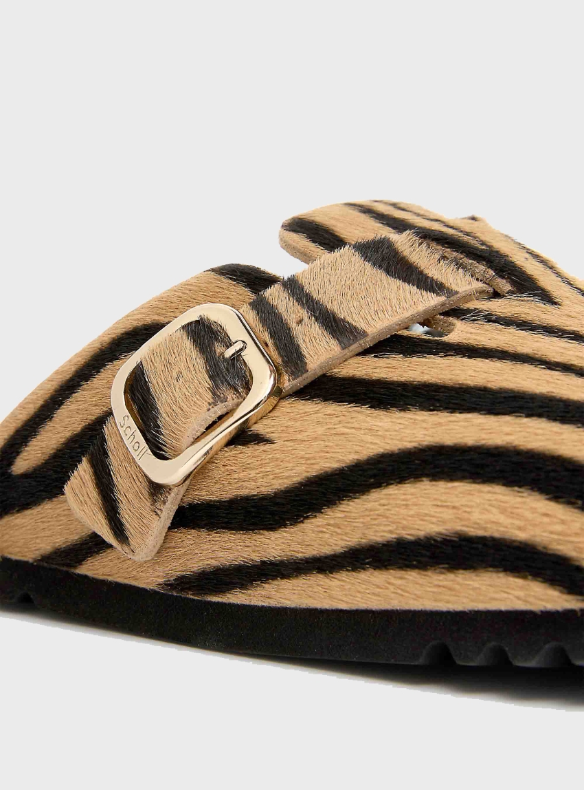 Fae Clogs - Zebra Print